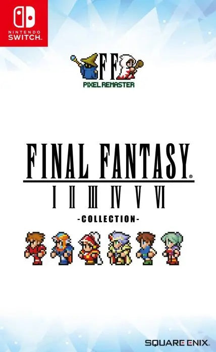 Switch Final Fantasy I-VI Pixel Remaster Collection - Disponibile in 2/3 giorni lavorativi AS