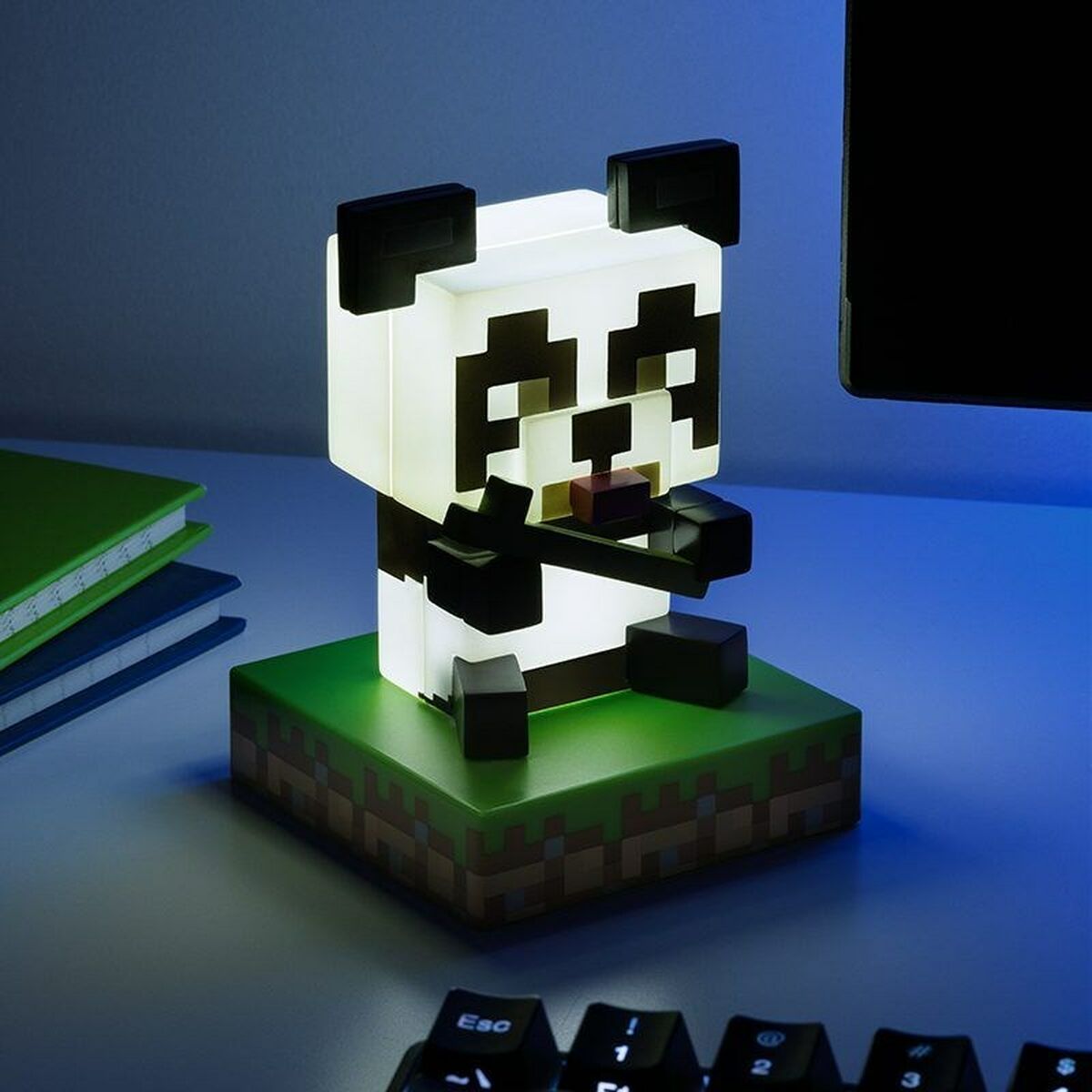 Personaggi d'Azione Paladone Minecraft Panda Icon Light - Disponibile in 3-4 giorni lavorativi