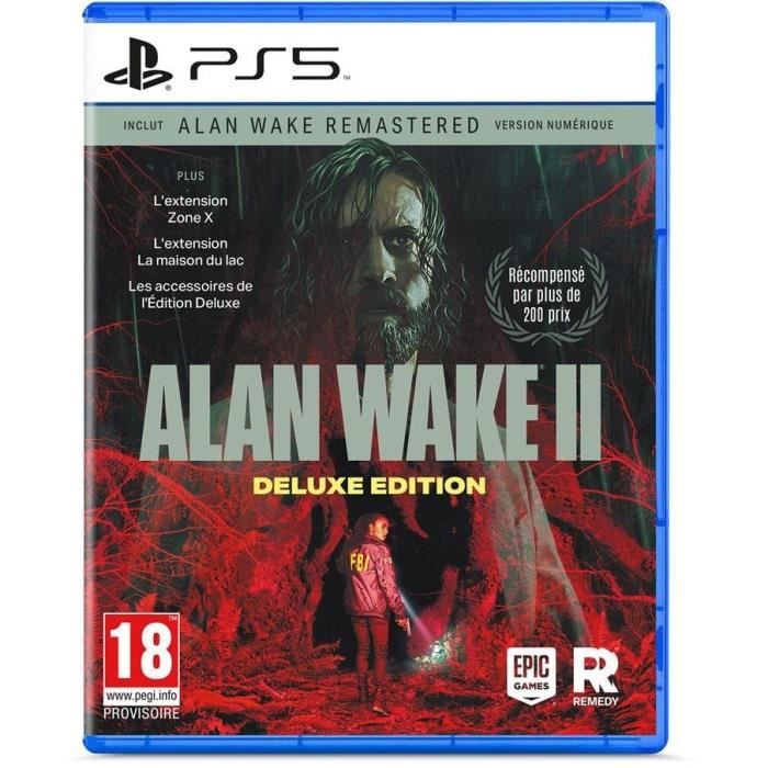 Alan Wake 2 - Gioco per PS5 - Edizione Deluxe - Disponibile in 3-4 giorni lavorativi