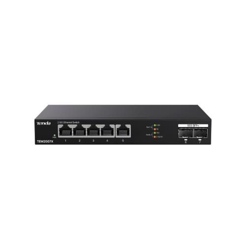 SWITCH TENDA TEM2007X 5P GE + 2 10G SFP - Disponibile in 3-4 giorni lavorativi