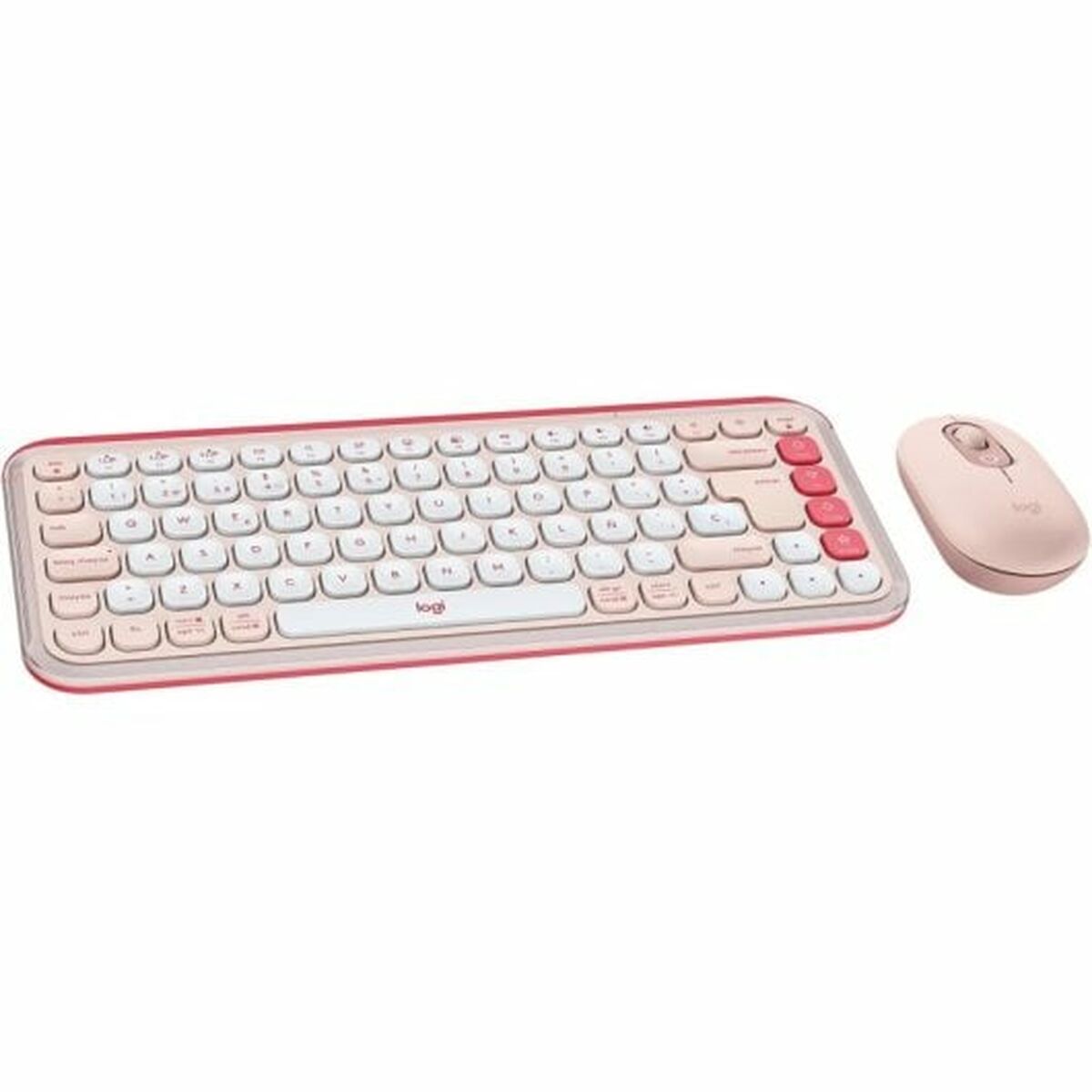 Tastiera Logitech 920-013120 Rosa Qwerty in Spagnolo QWERTY - Disponibile in 3-4 giorni lavorativi