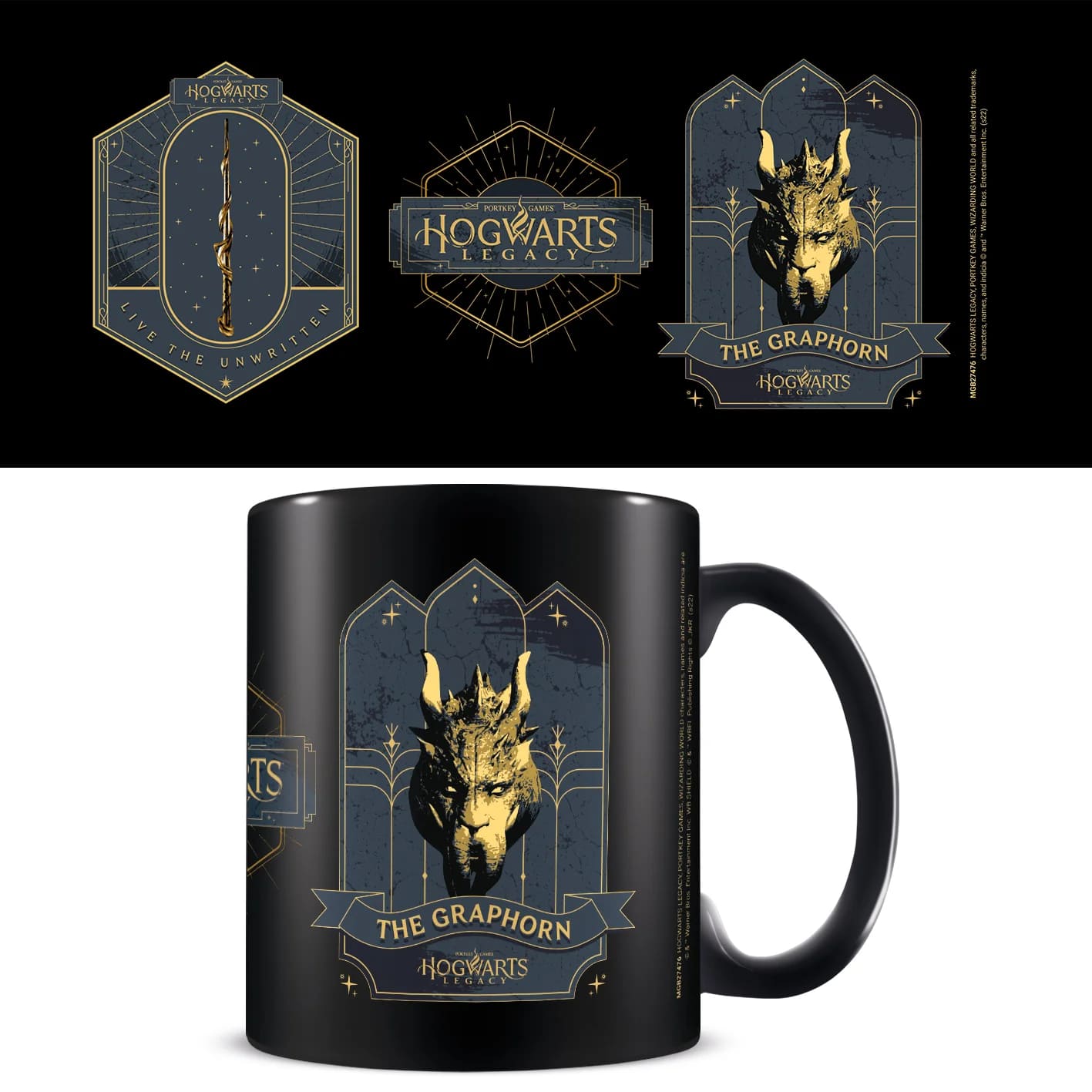 PYRAMID Hogwarts Legacy - Tazza The Graphorn - Disponibile in 2/3 giorni lavorativi Pyramid