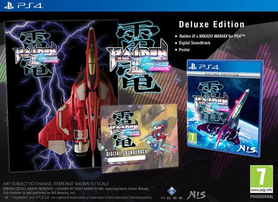 PS4 Raiden III x MIKADO MANIAX Deluxe Edition - Disponibile in 2/3 giorni lavorativi