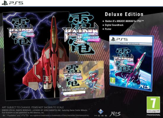 PS5 Raiden III x MIKADO MANIAX Deluxe Edition - Disponibile in 2/3 giorni lavorativi