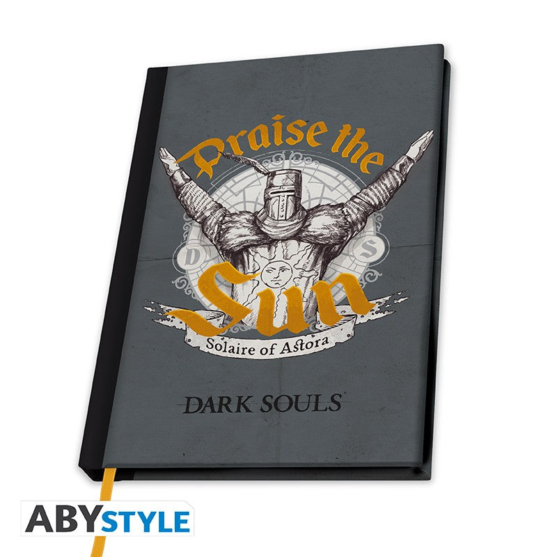 ABYSTYLE DARK SOULS - Notebook A5: "Pray the Sun" - Disponibile in 2/3 giorni lavorativi Abystyle