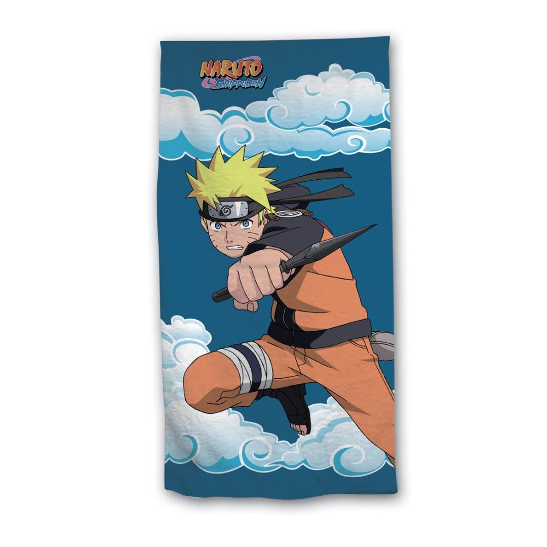 NARUTO SHIPPUDEN - Telo mare "Kunai" (70 x 140cm) - Disponibile in 2/3 giorni lavorativi