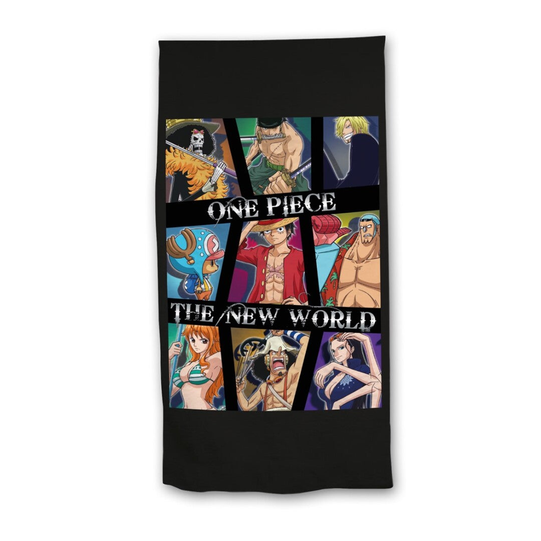 ONE PIECE - Telo Mare "The New World" (70 x 140cm) - Disponibile in 2/3 giorni lavorativi