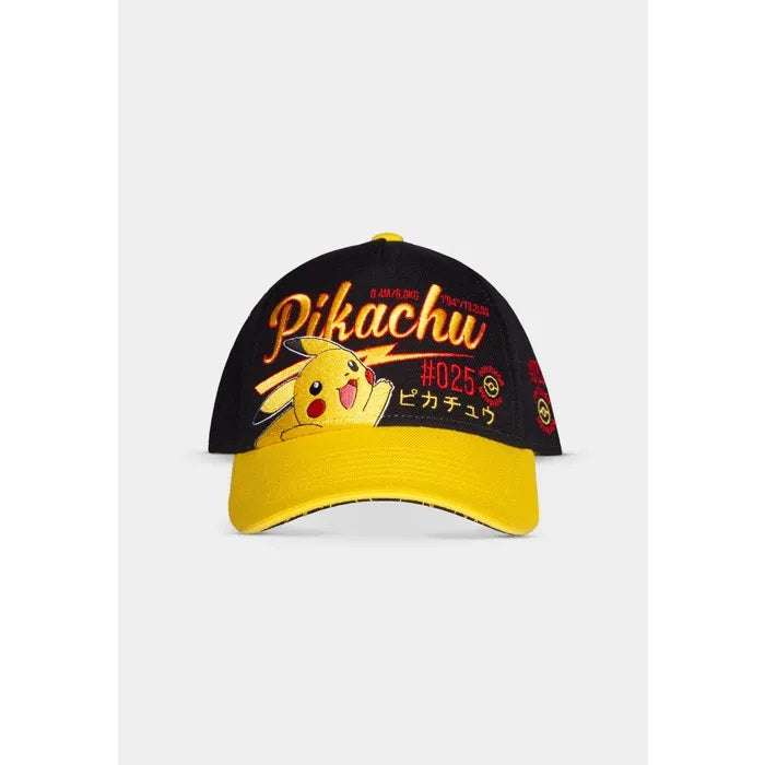 DIFUZED POKEMON - CAPPELLINO RICAMATO: "PIKACHU" - Disponibile in 2/3 giorni lavorativi Difuzed