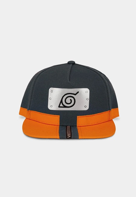 DIFUZED Cappellino Naruto Shippuden - Leaf (Orange) - Disponibile in 2/3 giorni lavorativi Difuzed