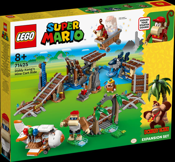 LEGO LEGO 71425 Pack di espansione Corsa nella miniera di Diddy Kong - Disponibile in 2/3 giorni lavorativi LEGO