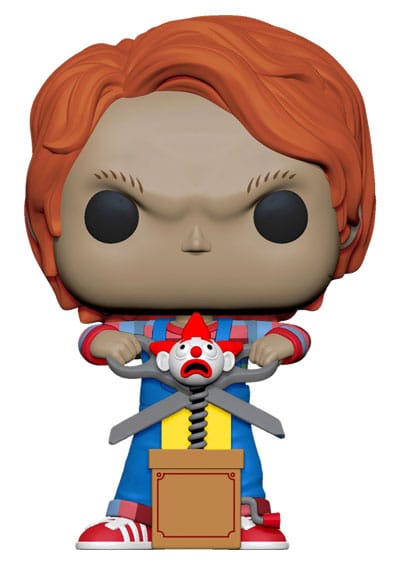 Funko Pop! FUNKO POP Childs Play - 841 Chucky w/Buddy & Giant Scissors (Special Edition) 9 cm - Disponibile in 2/3 giorni lavorativi