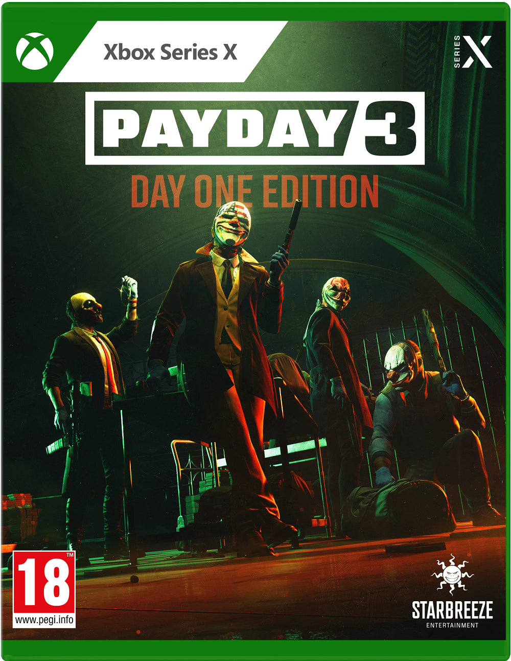 Xbox Series X Payday 3 Day One Edition (compatibile Xbox One) - Disponibile in 2/3 giorni lavorativi