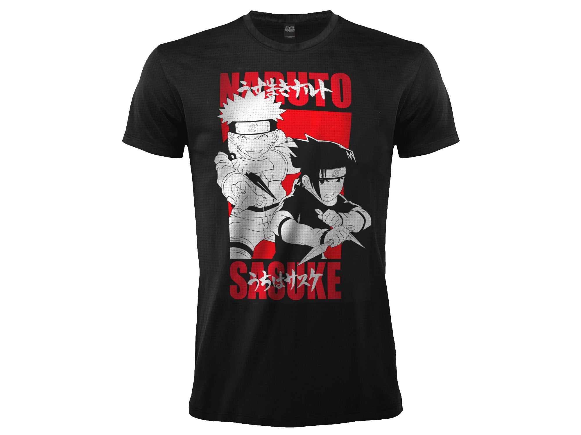 T-Shirt Naruto - Naruto e Sasuke L - Disponibile in 2/3 giorni lavorativi