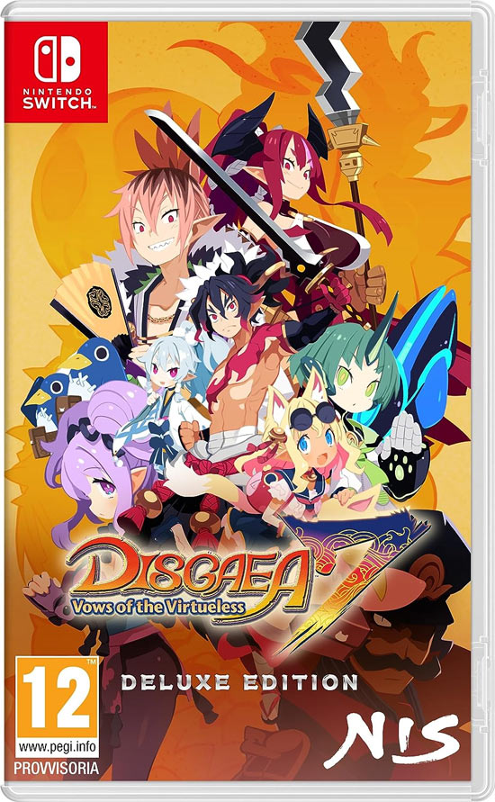 Switch Disgaea 7: Vows of the Virtueless Deluxe Edition - Disponibile in 2/3 giorni lavorativi