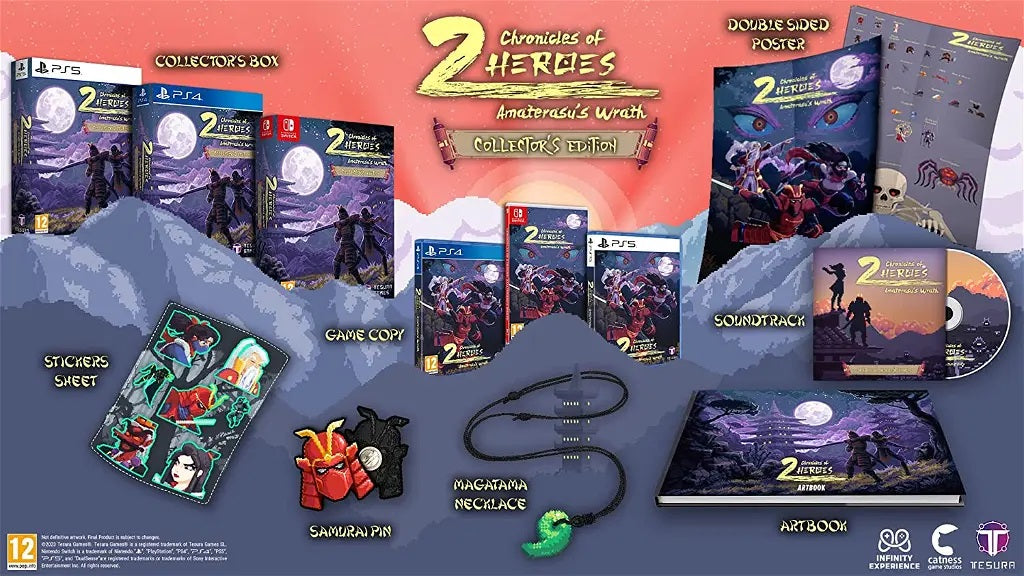 PS5 Chronicles of 2 Heroes: Amaterasu's Wrath Collector's Edition (Dayone non garantito) - Disponibile in 2/3 giorni lavorativi