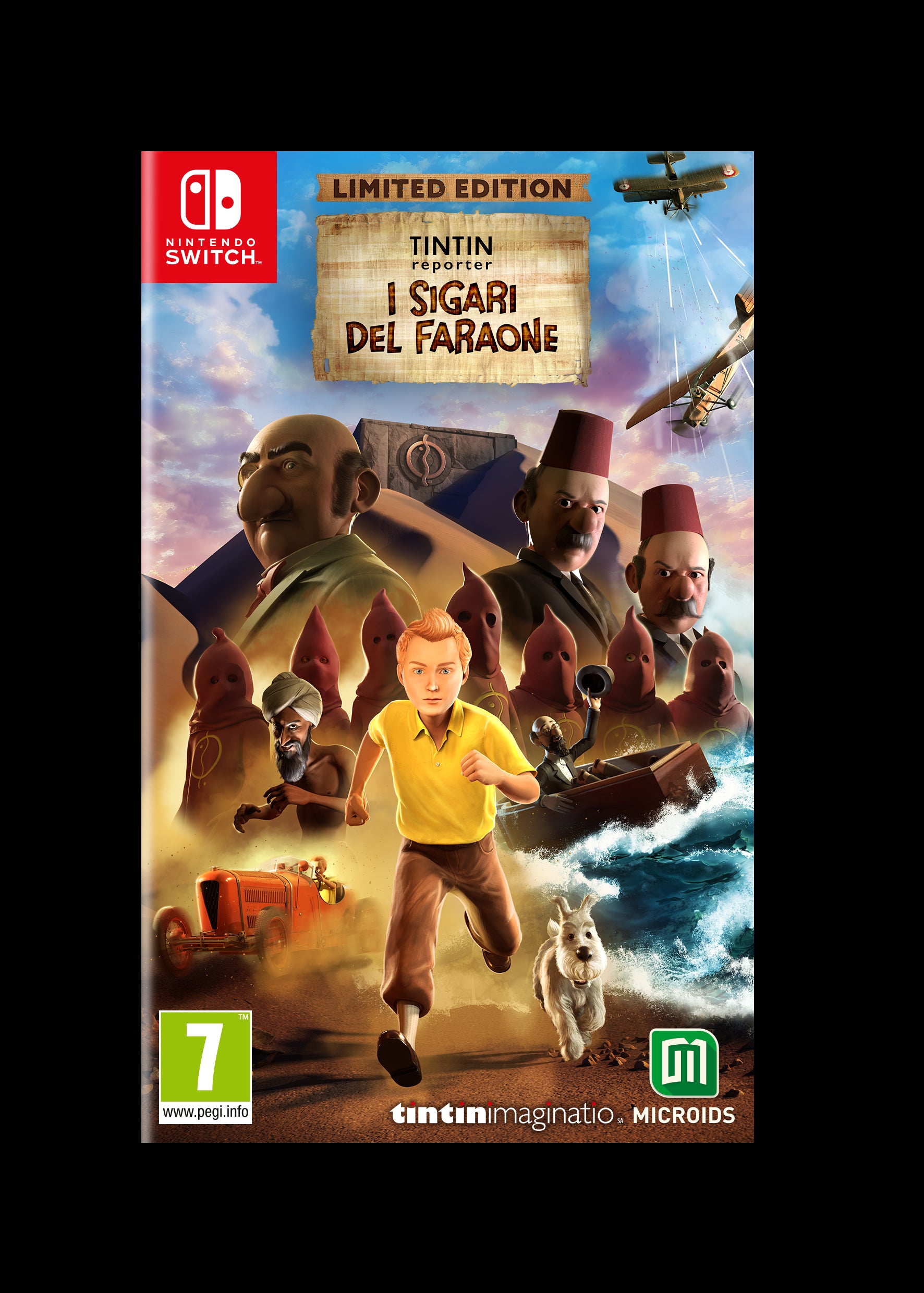 Switch Tintin Reporter - I sigari del Faraone - Limited Edition - Disponibile in 2/3 giorni lavorativi