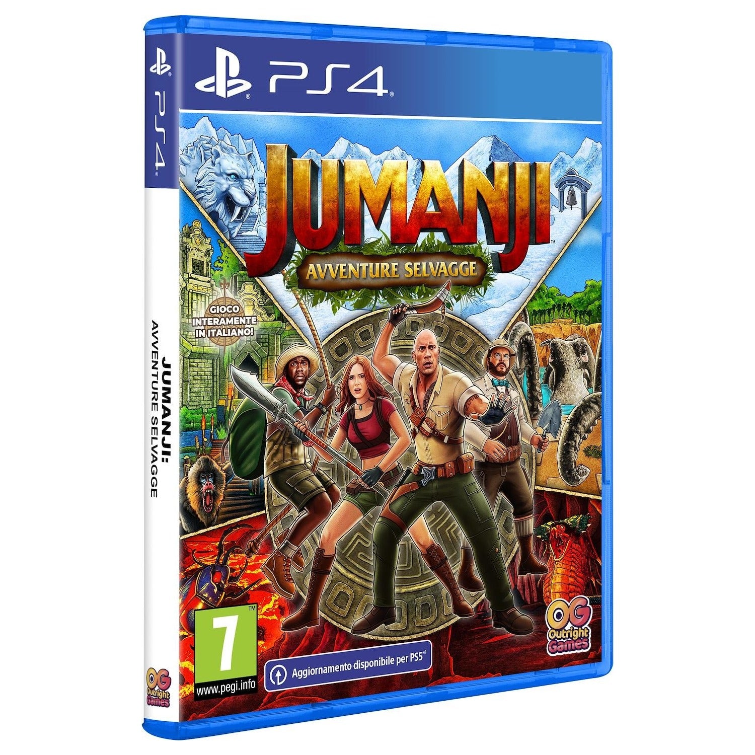 PS4 Jumanji Avventure Selvagge - Disponibile in 2/3 giorni lavorativi Namco Bandai
