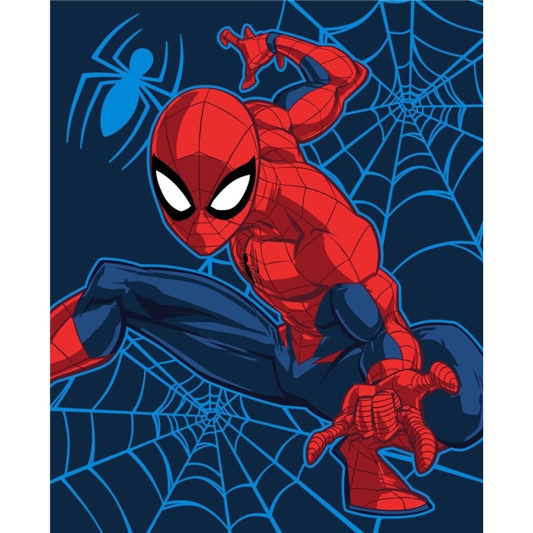 Coperta in Flanella Marvel: Spider-Man (130x160cm) - Disponibile in 2/3 giorni lavorativi GED
