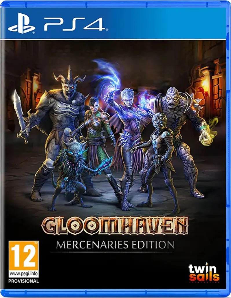 PS4 Gloomhaven (Mercenaries Edition) - Disponibile in 2/3 giorni lavorativi EU