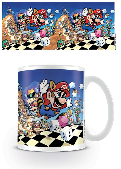 PYRAMID NINTENDO SUPER MARIO - Tazza 315 ml: "Super Mario Bros. 3 Art" - Disponibile in 2/3 giorni lavorativi