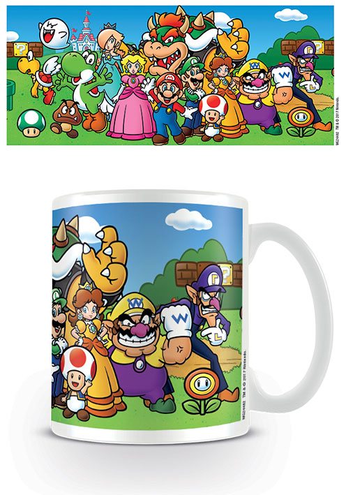 PYRAMID NINTENDO SUPER MARIO - Tazza 315 ml: "Characters" - Disponibile in 2/3 giorni lavorativi