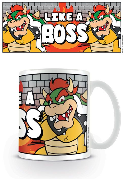 PYRAMID NINTENDO SUPER MARIO - Tazza 315 ml: "Like A Boss" - Disponibile in 2/3 giorni lavorativi