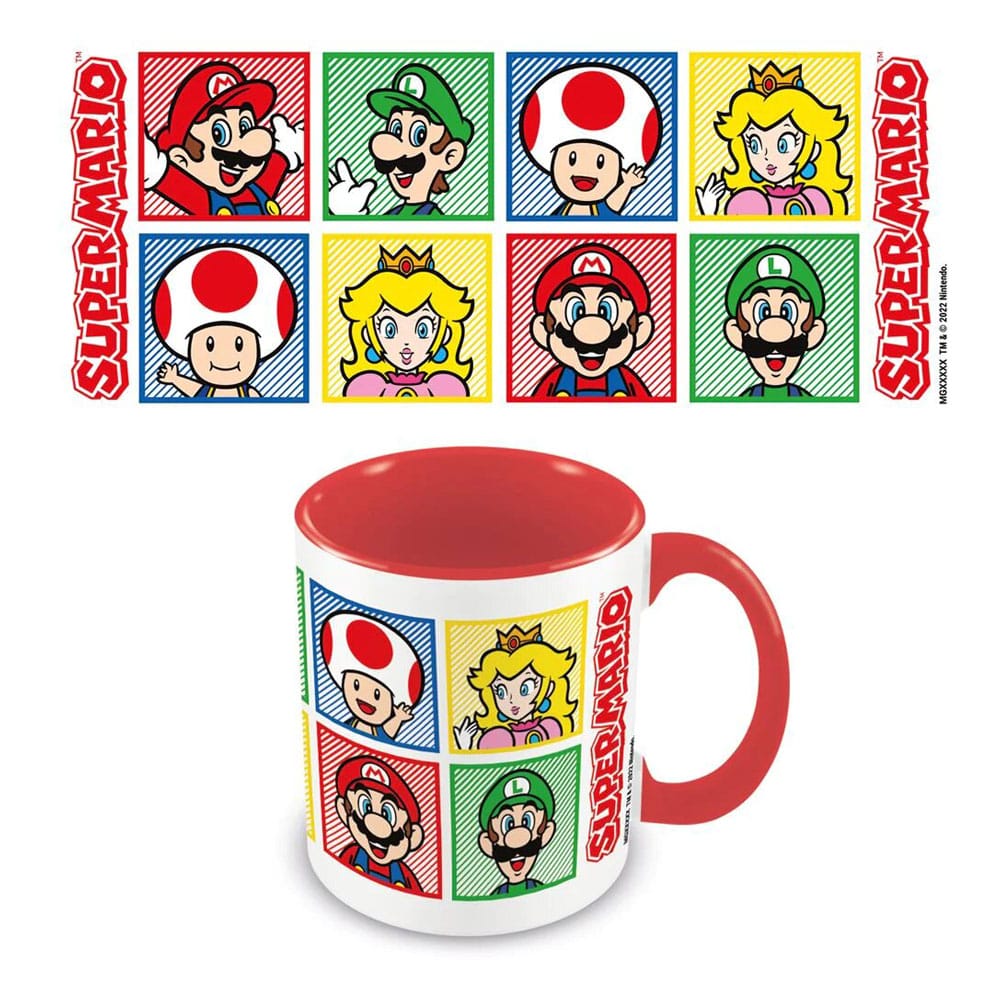 PYRAMID NINTENDO SUPER MARIO - Tazza 315 ml: "Characters 2" - Disponibile in 2/3 giorni lavorativi