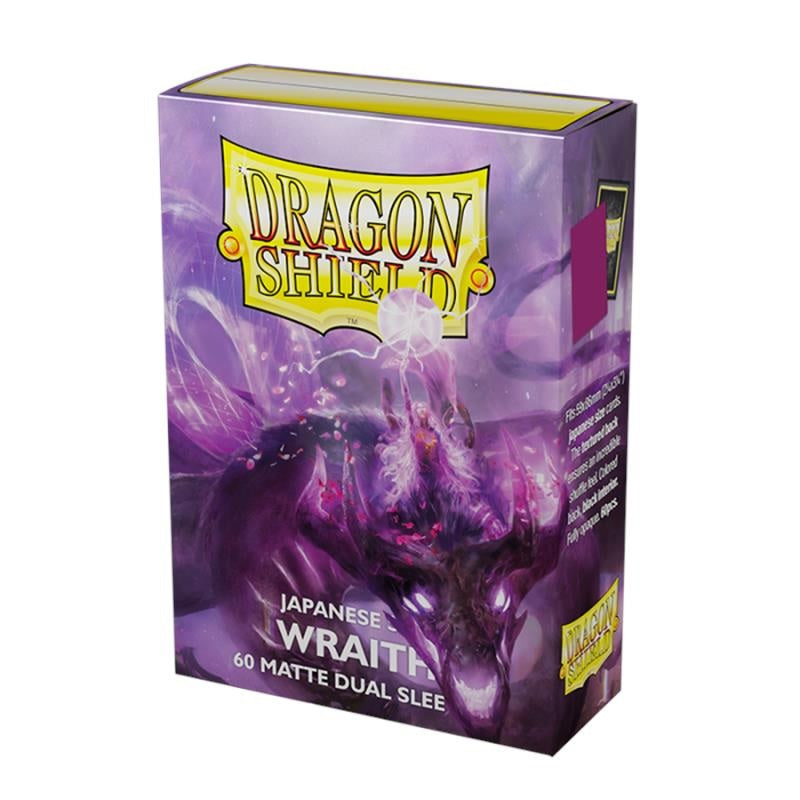 DRAGON SHIELD Small Sleeves - Japanese Matte Dual Wraith (60 Sleeves) - Disponibile in 2/3 giorni lavorativi GED