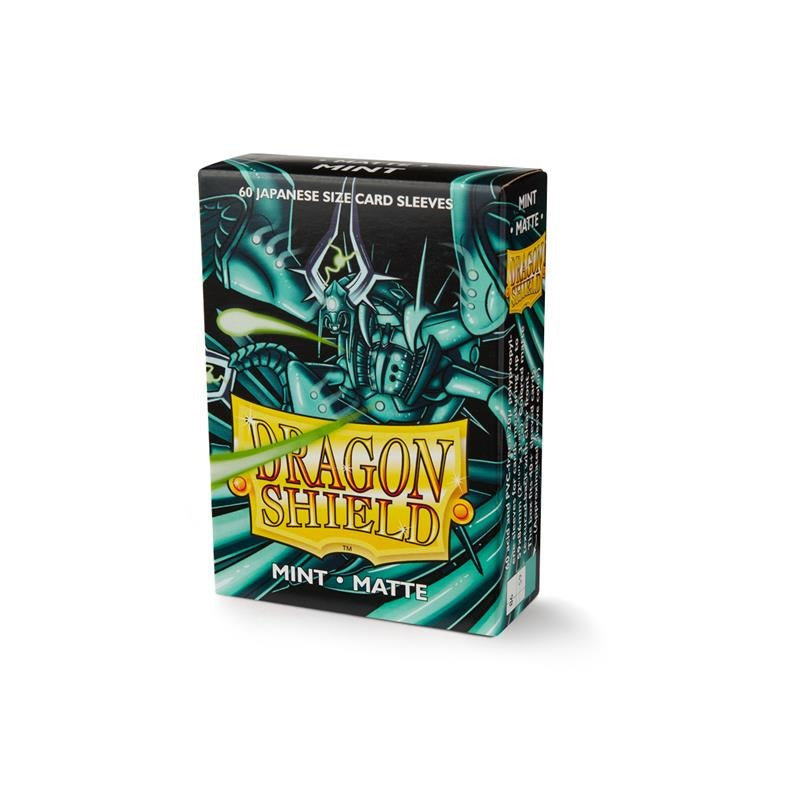 DRAGON SHIELD Small Sleeves - Japanese Matte Mint (60 Sleeves) - Disponibile in 2/3 giorni lavorativi