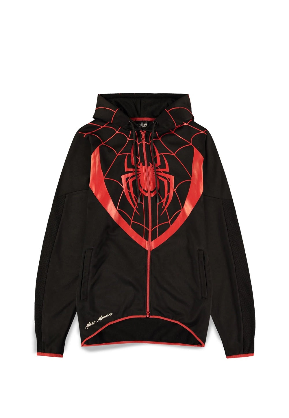 DIFUZED Marvel: Spider-Man - Felpa con cappuccio: "Miles Morales" (XL) - Disponibile in 2/3 giorni lavorativi Difuzed