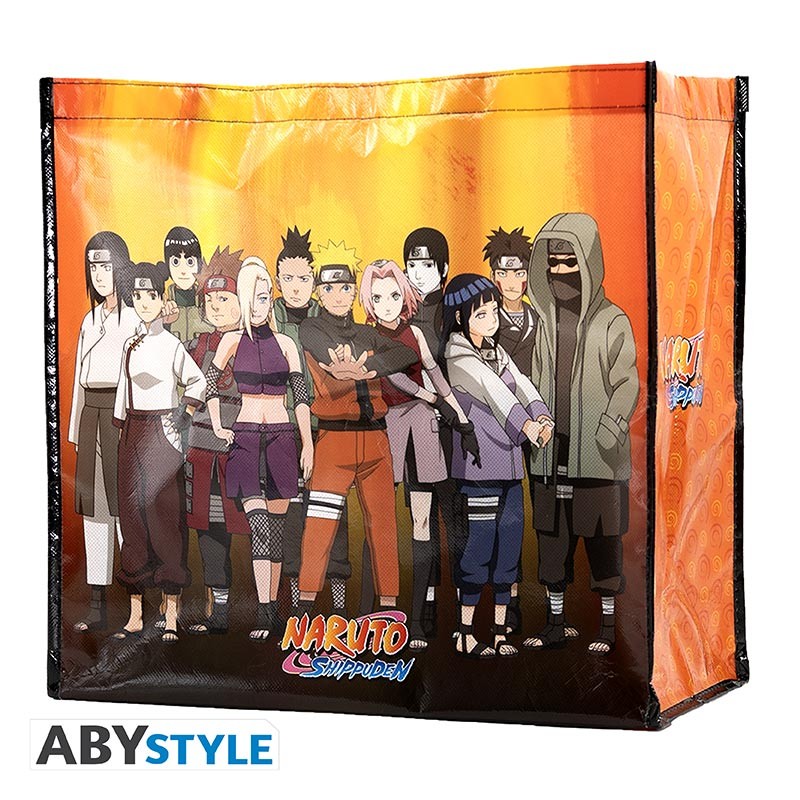 ABYSTYLE NARUTO SHIPPUDEN - Borsa da shopping: "Konoha group" - Disponibile in 2/3 giorni lavorativi