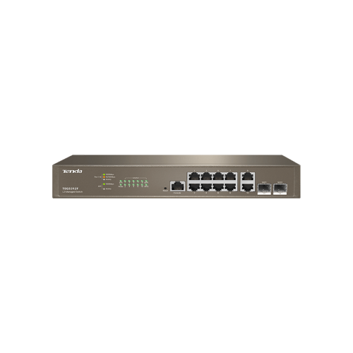 SWITCH MANAGED L3 10 PORTE GBIT + 2 PORTE SFP TENDA TEG5312F - Disponibile in 3-4 giorni lavorativi