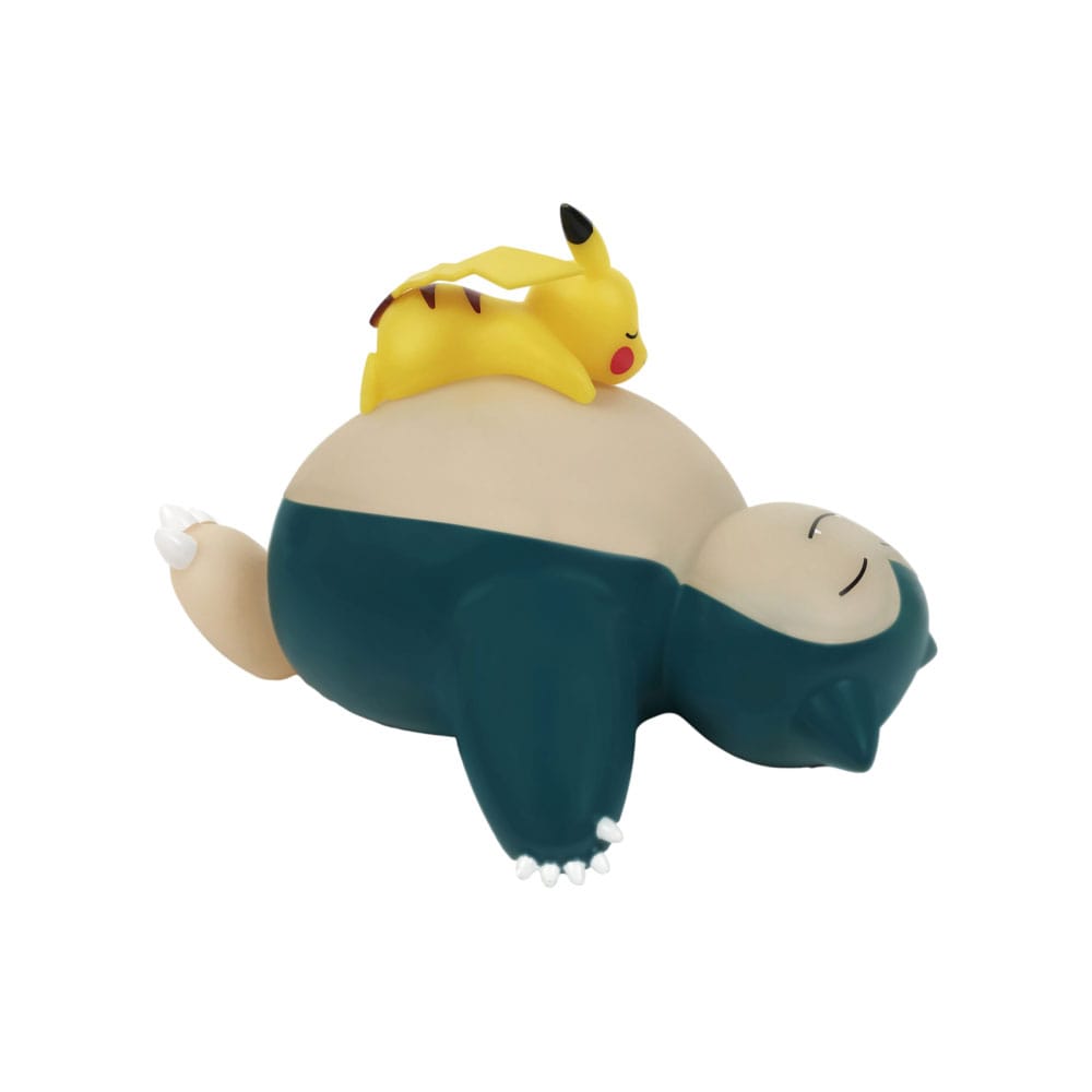 POKEMON LAMPADA LED SNORLAX AND PIKACHU SLEEPING 25 CM - Disponibile in 2/3 giorni lavorativi Teknofun