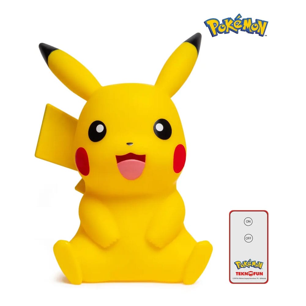 POKEMON LAMPADA PIKACHU SITTING 40 CM - Disponibile in 2/3 giorni lavorativi Teknofun