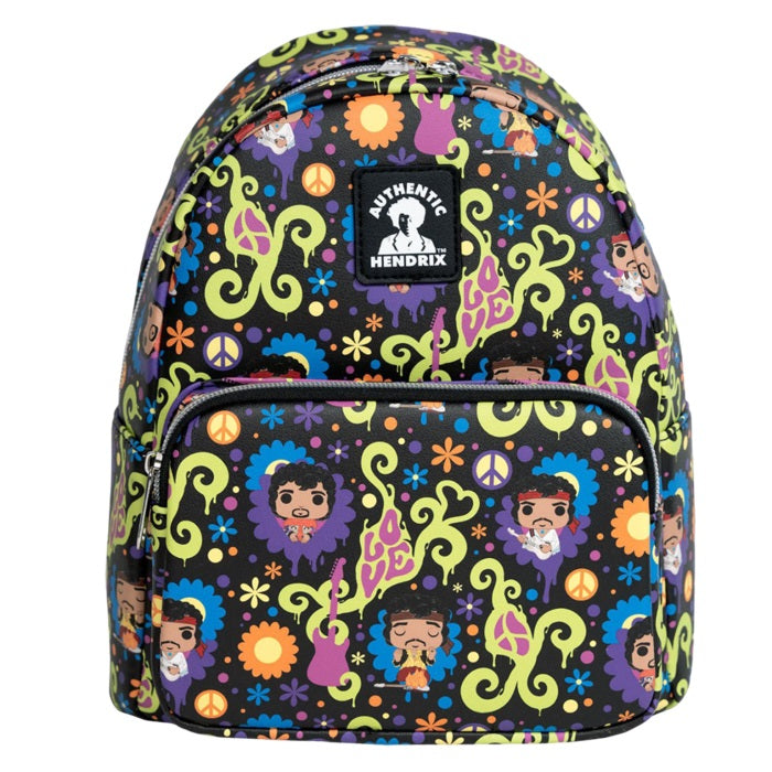 FUNKO POP Jimi Hendrix Mini BackPack Love&Flowers - Disponibile in 2/3 giorni lavorativi