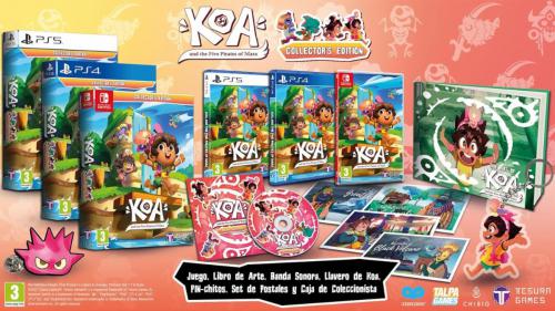 PS5 KOA AND THE FIVE PIRATES OF MARA COLLECTOR'S EDITION - Disponibile in 2/3 giorni lavorativi