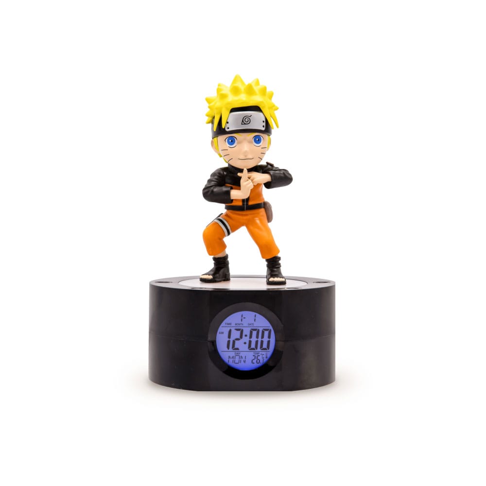 NARUTO OROLOGIO SVEGLIA DIGITALE CON LAMPADA NARUTO 18 CM - Disponibile in 2/3 giorni lavorativi