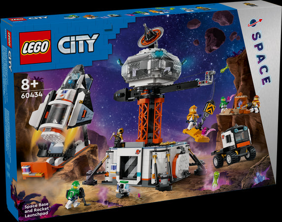 LEGO LEGO 60434 Base spaziale e piattaforma di lancio - Disponibile in 2/3 giorni lavorativi