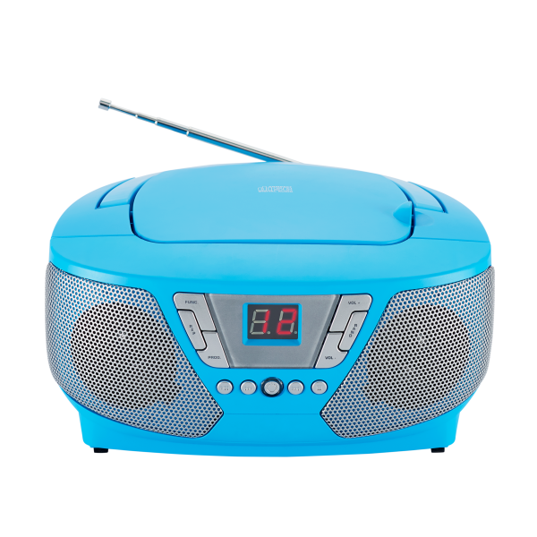 Lettore CD portatile - BIGBEN INTERACTIVE - CD60BLSTICK - blu + adesivi - Disponibile in 3-4 giorni lavorativi