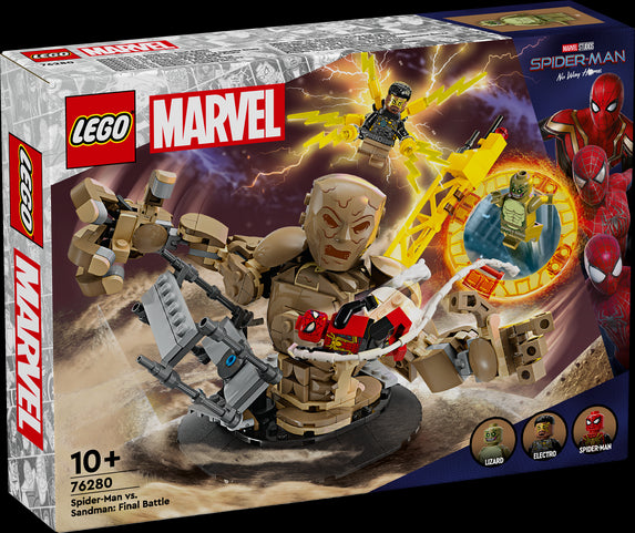 LEGO LEGO 76280 Spider-Man vs. Uomo sabbia: Battaglia finale - Disponibile in 2/3 giorni lavorativi LEGO