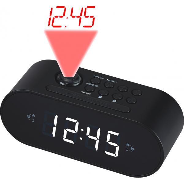 Radio-Orologio Denver Electronics CRP-717BLACK 1" LED - Disponibile in 3-4 giorni lavorativi