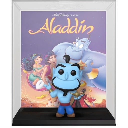 Funko Pop! FUNKO POP Disney: VHS Covers: Disney Aladdin - 14 Genie w/Lamp (Exclusive) - Disponibile in 2/3 giorni lavorativi