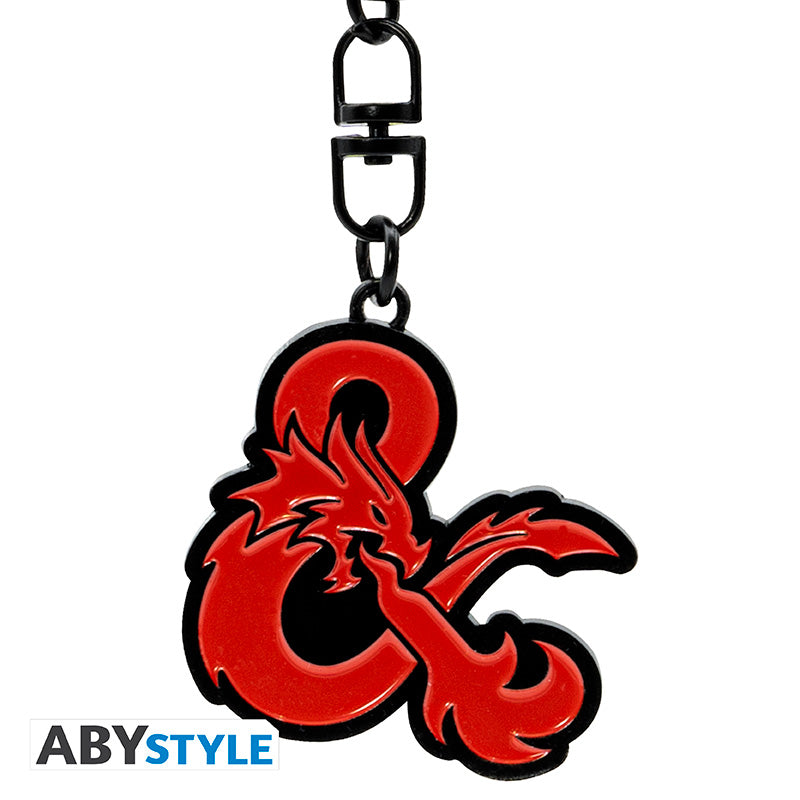Portachiavi ABYSTYLE DUNGEONS & DRAGONS - Portachiavi: "Ampersand Logo" - Disponibile in 2/3 giorni lavorativi Abystyle
