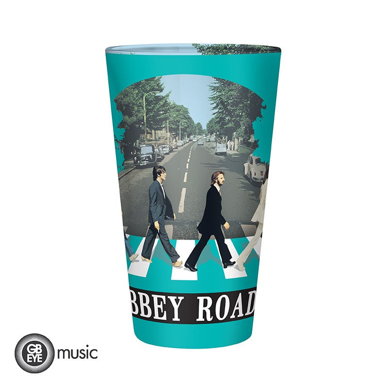 ABYSTYLE THE BEATLES - Bicchiere grande 400ml: "Abbey Road" - Disponibile in 2/3 giorni lavorativi Abystyle