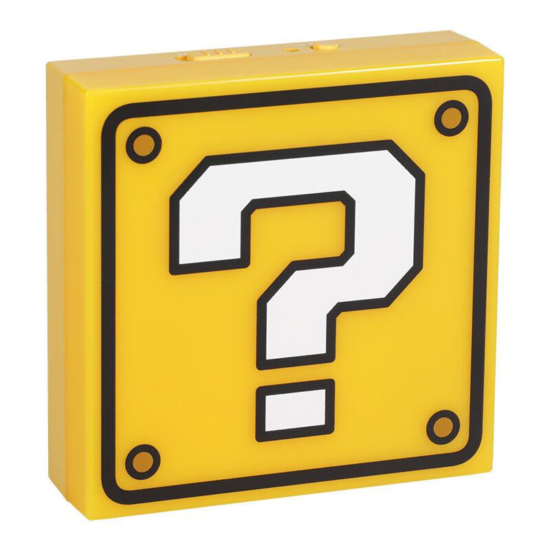 PALADONE NINTENDO SUPER MARIO - LAMPADA: QUESTION BLOCK - Disponibile in 2/3 giorni lavorativi