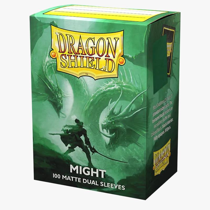 DRAGON SHIELD Dual Matte Sleeves - Might (100 Sleeves) - Disponibile in 2/3 giorni lavorativi