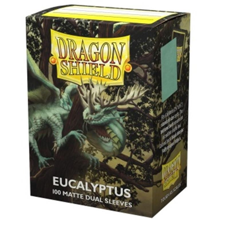 DRAGON SHIELD Dual Matte Sleeves - Eucalyptus 'Lehel' (100 Sleeves) - Disponibile in 2/3 giorni lavorativi