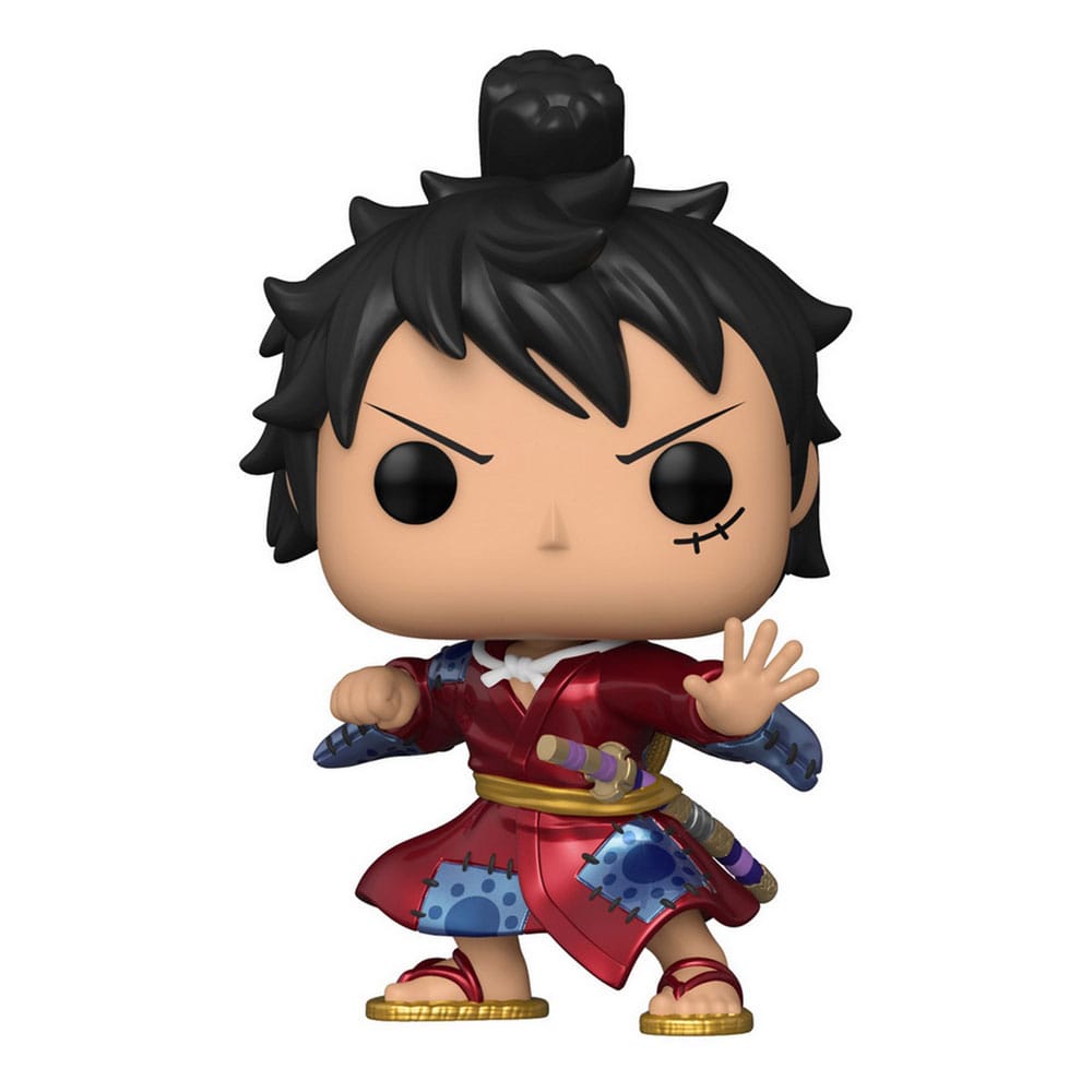 Funko Pop! FUNKO POP One Piece - 921 Luffy in Kimono (Exclusive) 9 cm - Disponibile in 2/3 giorni lavorativi