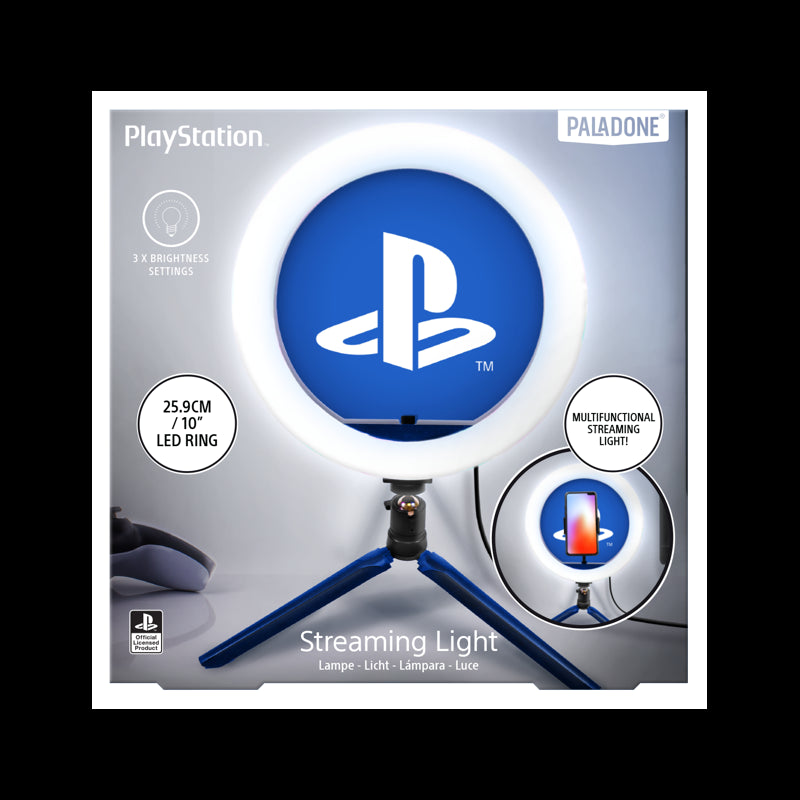 PALADONE Playstation Streaming Light With Filled Centre - Disponibile in 2/3 giorni lavorativi