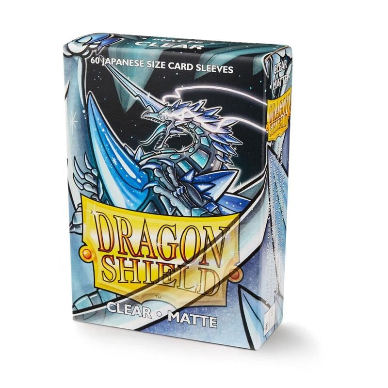 DRAGON SHIELD Small Sleeves - Japanese Matte Clear (60 Sleeves) - Disponibile in 2/3 giorni lavorativi GED